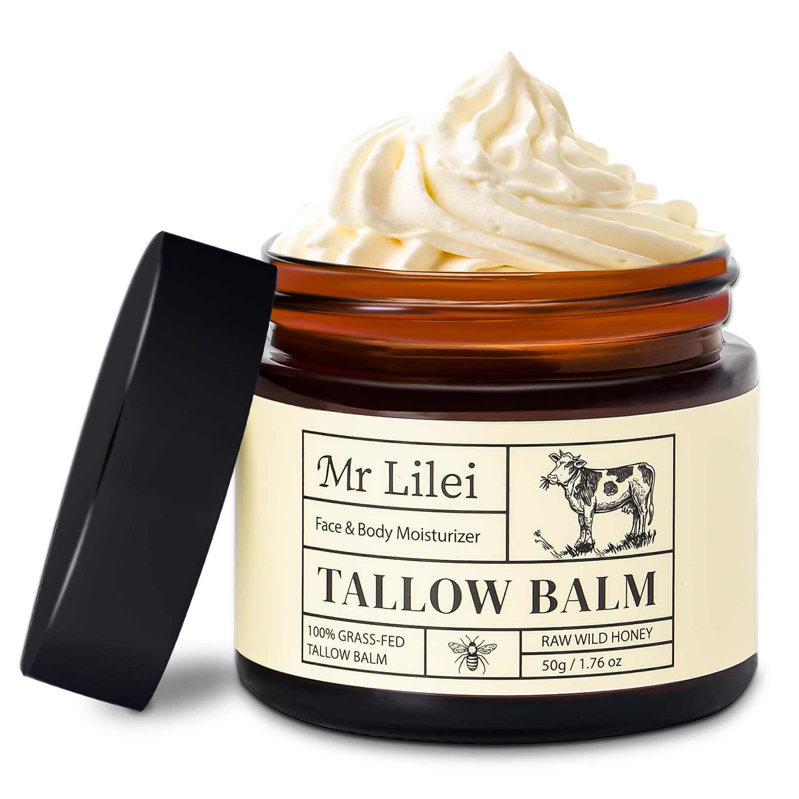 Grass-Fed Tallow Balm — Skin Barrier Repair