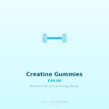 Creatine Gummies — Premium Muscle & Energy Boost