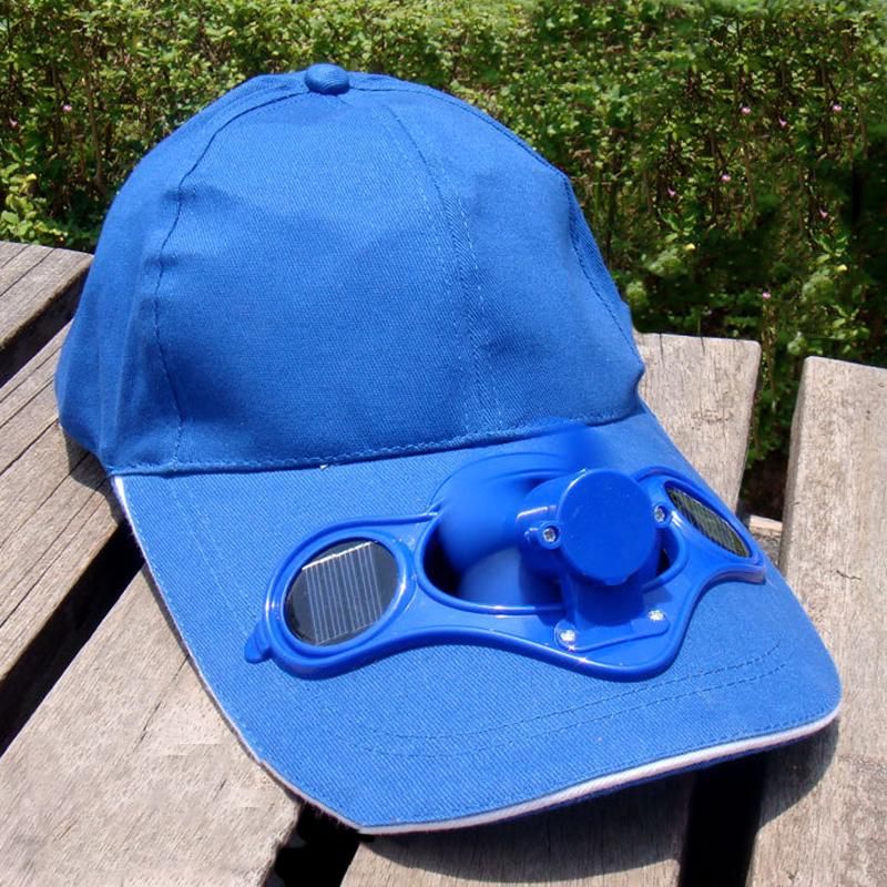 Fan-Equipped Sun Hat — UV Protection Cooling Cap